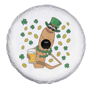 Marcus The Worm St Patricks Day Spare Tire Cover Funny Drinking Irish Beer Ireland TS14 Print Your Wear