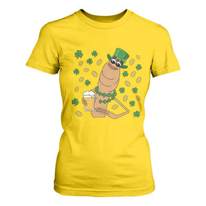 Marcus The Worm St Patricks Day T Shirt For Women Funny Drinking Irish Beer Ireland TS14 Daisy Print Your Wear