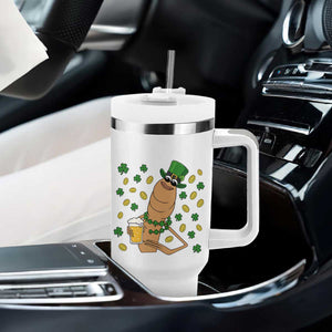 Marcus The Worm St Patricks Day Tumbler With Handle Funny Drinking Irish Beer Ireland TS14 Print Your Wear