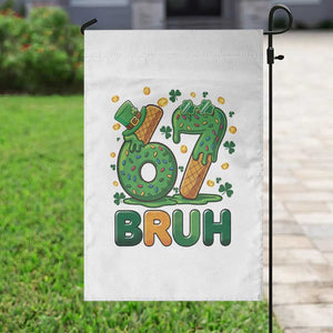 67 St Patricks Day Garden Flag Funny Six Seven Bruh Meme TS14 Print Your Wear
