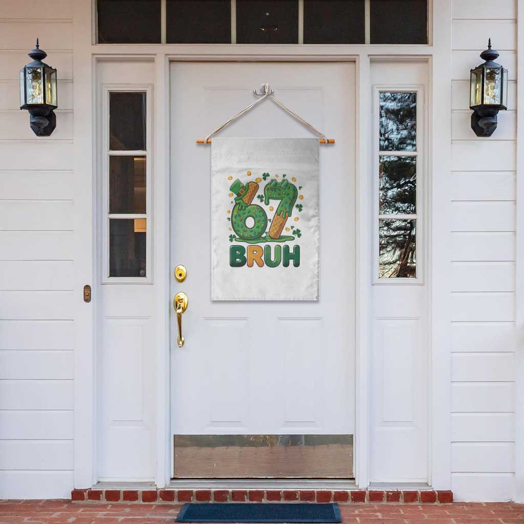67 St Patricks Day Garden Flag Funny Six Seven Bruh Meme TS14 Print Your Wear