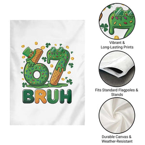 67 St Patricks Day Garden Flag Funny Six Seven Bruh Meme TS14 Print Your Wear