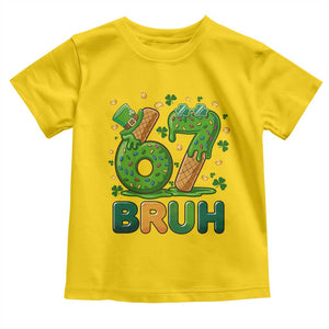 67 St Patricks Day Toddler T Shirt Funny Six Seven Bruh Meme TS14 Daisy Print Your Wear