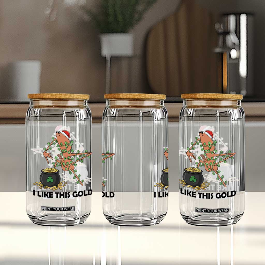 Marcus The Worm St Patricks Day Glass Can I Like This Gold TS14 Print Your Wear