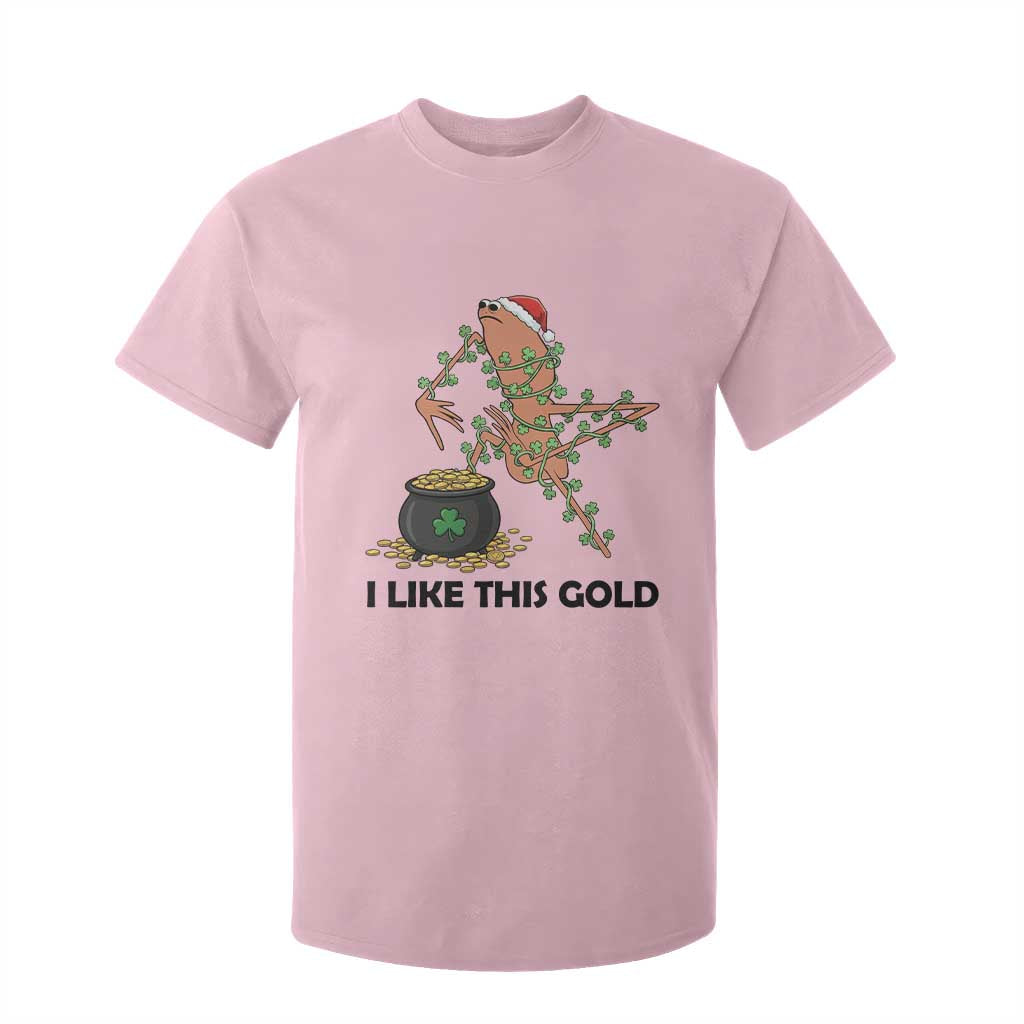 Marcus The Worm St Patricks Day T Shirt For Kid I Like This Gold TS14 Light Pink Print Your Wear