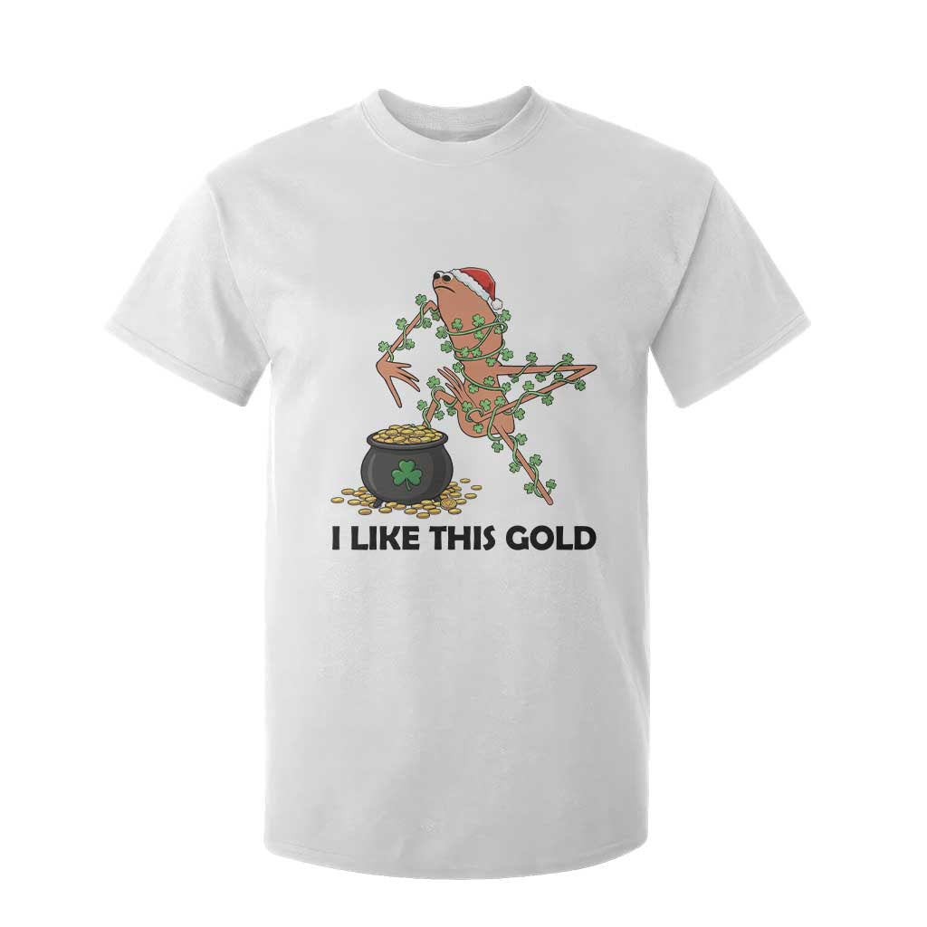Marcus The Worm St Patricks Day T Shirt For Kid I Like This Gold TS14 White Print Your Wear