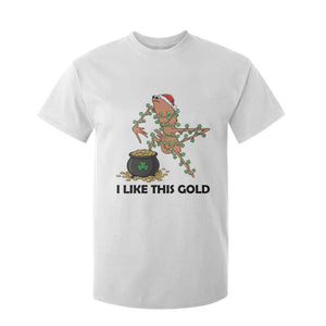 Marcus The Worm St Patricks Day T Shirt For Kid I Like This Gold TS14 White Print Your Wear