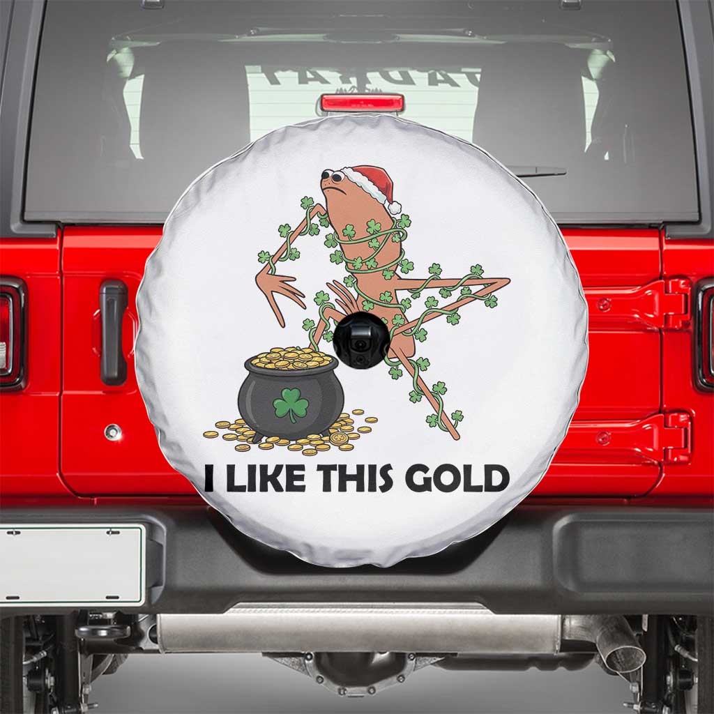 Marcus The Worm St Patricks Day Spare Tire Cover I Like This Gold TS14 White Print Your Wear