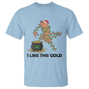Marcus The Worm St Patricks Day T Shirt I Like This Gold TS14 Light Blue Print Your Wear
