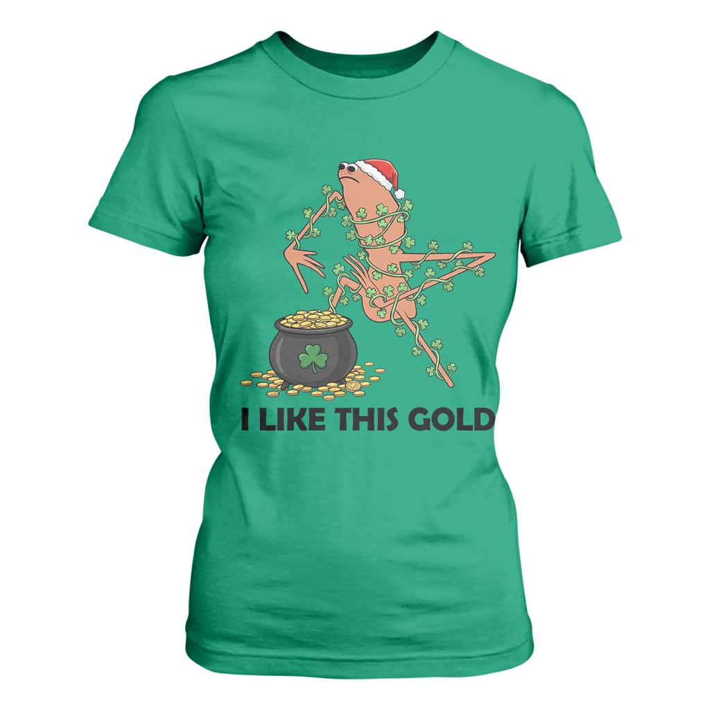 Marcus The Worm St Patricks Day T Shirt For Women I Like This Gold TS14 Irish Green Print Your Wear