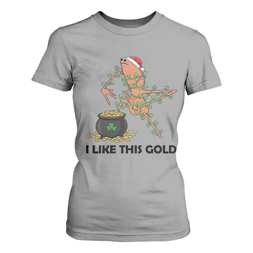 Marcus The Worm St Patricks Day T Shirt For Women I Like This Gold TS14 Sport Gray Print Your Wear