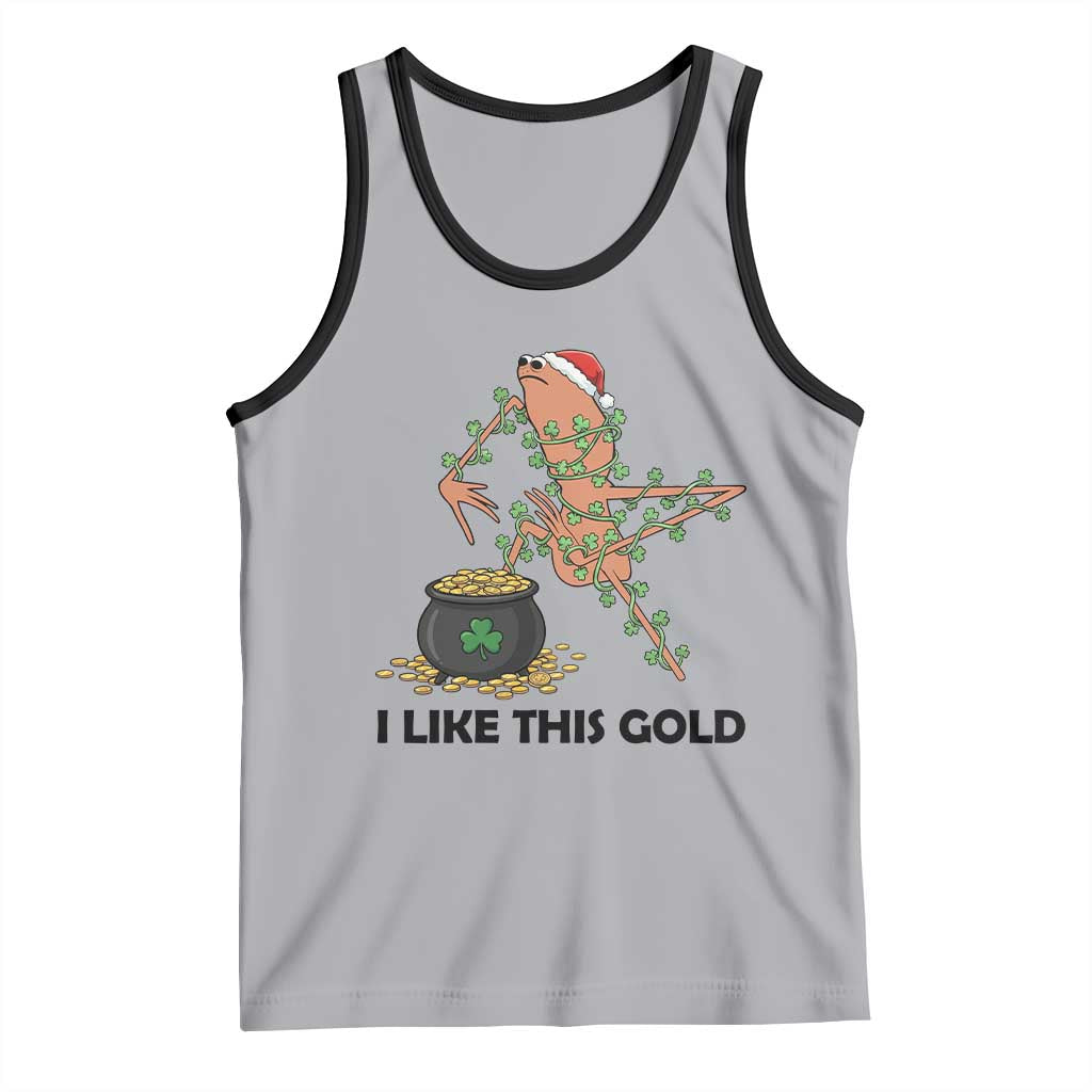 Marcus The Worm St Patricks Day Tank Top I Like This Gold TS14 Athletic Heather Black Print Your Wear