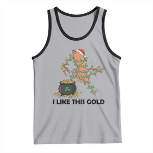 Marcus The Worm St Patricks Day Tank Top I Like This Gold TS14 Athletic Heather Black Print Your Wear