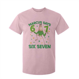 Marcus The Worm St Patricks Day T Shirt For Kid Funny 67 Six Seven Hands Meme TS14 Light Pink Print Your Wear