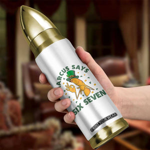 67 St Patricks Day Bullet Tumbler Funny Marcus The Worm Say Six Seven Meme TS14 Print Your Wear