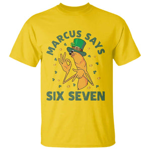 67 St Patricks Day T Shirt Funny Marcus The Worm Say Six Seven Meme TS14 Daisy Print Your Wear
