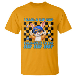 Funny Easter Bunny T Shirt I Said A Hip Hop The Hippity To The Hip Hip Hop TS14 Gold Print Your Wear