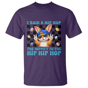 Funny Easter Bunny T Shirt I Said A Hip Hop The Hippity To The Hip Hip Hop TS14 Purple Print Your Wear