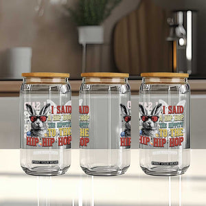 I Said A Hip Hop The Hippity To The Hip Hip Hop Glass Can Funny Easter Bunny Rapper Sunglasses TS14 Print Your Wear