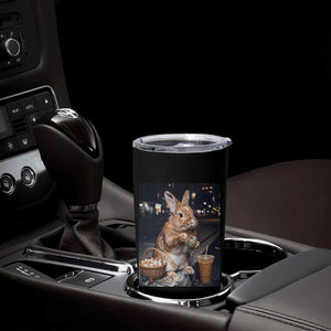 Easter Bunny Iced Coffee Tumbler Cup Funny Rabbit Egg Painting TS14 Print Your Wear
