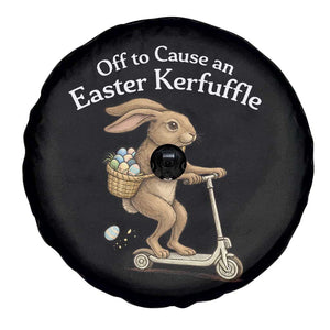 Funny Easter Bunny Spare Tire Cover Off To The Cause an Easter Kerfuffle TS14 Print Your Wear