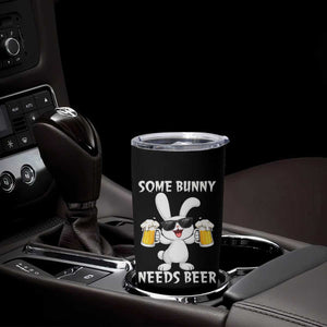 Funny Easter Bunny Drinking Beer Tumbler Cup Some Bunny Needs Beer TS14 Print Your Wear
