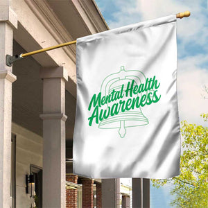 Mental Health Matters Awareness Garden Flag Support Squad Green Ribbon TS14 Print Your Wear