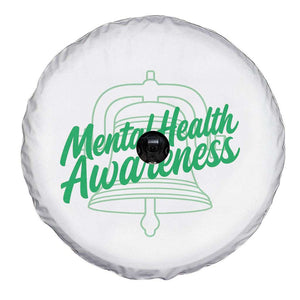 Mental Health Matters Awareness Spare Tire Cover Support Squad Green Ribbon TS14 Print Your Wear
