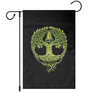 Mental Health Awarenes Garden Flag Tomorrow Needs You You Matter TS14 Black Print Your Wear