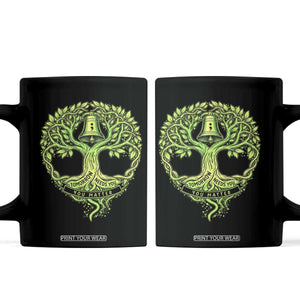 Mental Health Awarenes Coffee Mug Tomorrow Needs You You Matter TS14 Black Print Your Wear