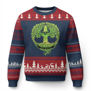 Mental Health Awarenes Ugly Christmas Sweater Tomorrow Needs You You Matter TS14 Navy Red Print Your Wear