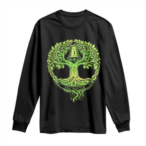 Mental Health Awarenes Long Sleeve Shirt Tomorrow Needs You You Matter TS14 Black Print Your Wear