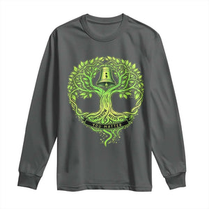 Mental Health Awarenes Long Sleeve Shirt Tomorrow Needs You You Matter TS14 Dark Heather Print Your Wear