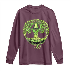 Mental Health Awarenes Long Sleeve Shirt Tomorrow Needs You You Matter TS14 Maroon Print Your Wear