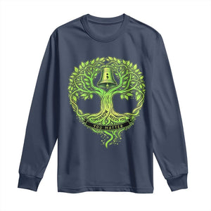 Mental Health Awarenes Long Sleeve Shirt Tomorrow Needs You You Matter TS14 Navy Print Your Wear