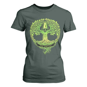 Mental Health Awarenes T Shirt For Women Tomorrow Needs You You Matter TS14 Dark Forest Green Print Your Wear