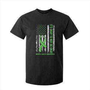 Mental Health Awarenes T Shirt For Kid It's Okay To Not Be Okay TS14 Black Print Your Wear