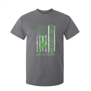 Mental Health Awarenes T Shirt For Kid It's Okay To Not Be Okay TS14 Charcoal Print Your Wear