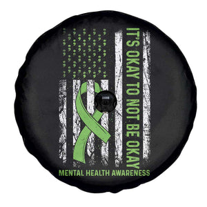 Mental Health Awarenes Spare Tire Cover It's Okay To Not Be Okay TS14 Print Your Wear