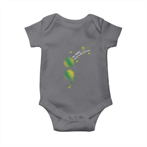 Mental Health Awarenes Baby Onesie Semicolon Dandelion You Matter TS14 Charcoal Print Your Wear