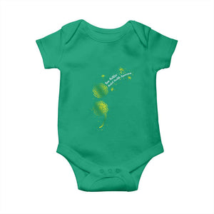 Mental Health Awarenes Baby Onesie Semicolon Dandelion You Matter TS14 Irish Green Print Your Wear