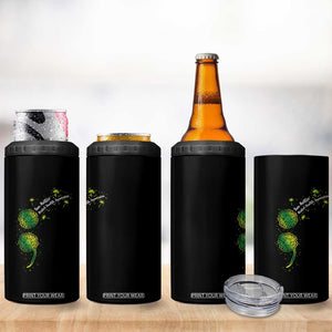 Mental Health Awarenes 4 in 1 Can Cooler Tumbler Semicolon Dandelion You Matter TS14 Print Your Wear