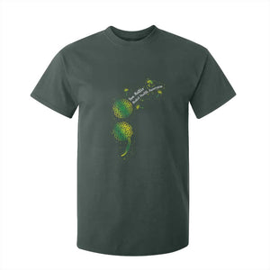 Mental Health Awarenes T Shirt For Kid Semicolon Dandelion You Matter TS14 Dark Forest Green Print Your Wear