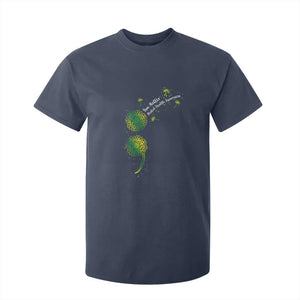 Mental Health Awarenes T Shirt For Kid Semicolon Dandelion You Matter TS14 Navy Print Your Wear