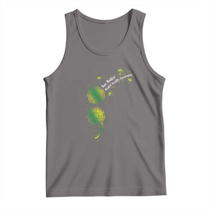 Mental Health Awarenes Tank Top Semicolon Dandelion You Matter TS14 Deep Heather Print Your Wear