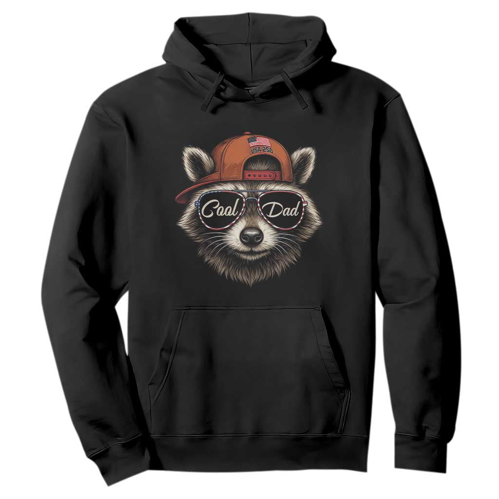 Cool Dad Hoodie Raccoon Daddy Father's Day Gift