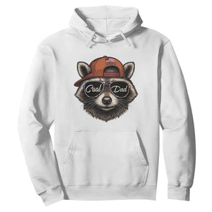 Cool Dad Hoodie Raccoon Daddy Father's Day Gift