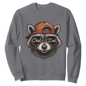 Cool Dad Sweatshirt Raccoon Daddy Father's Day Gift
