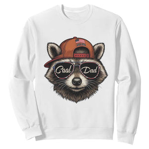 Cool Dad Sweatshirt Raccoon Daddy Father's Day Gift