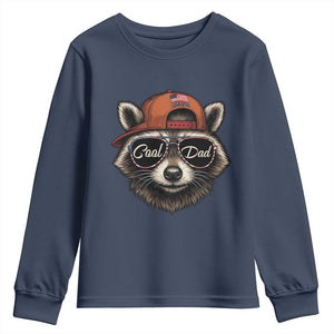Cool Dad Youth Sweatshirt Raccoon Daddy Father's Day Gift